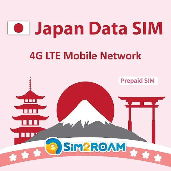 Japan Data ONLY SIM Card 15 Days | Unlimited Internet Data (10GB at 4G LTE Hi...