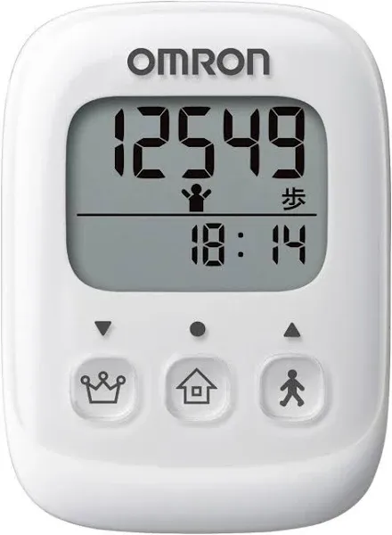 OMRON Pedometer White HJ-325-W Japan helth goods