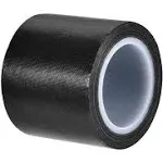 Uxcell Heat Resistant Tape High Temperature Adhesive Tape 50mm Width 10m Length Black