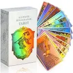 Magicseer Rainbow Tarot Cards Decks Tarot Card and Book Sets for Begi