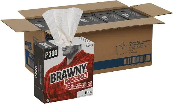 Brawny Professional P200 Disposable Cleaning Towels