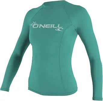 O'Neill Wetsuits Women's O'neill Basic Skins UPF 50+ Long Sleeve Rash Guard