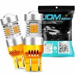 JDM Astar 1260 Lumens Extremely Bright PX Chips 7440 7441 7443 7444 Amber Yellow Turn Signal LED Bulbs