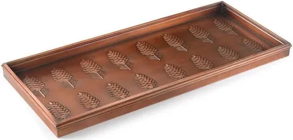 Good Directions Pine Cones Multi-purpose Copper Boot Tray