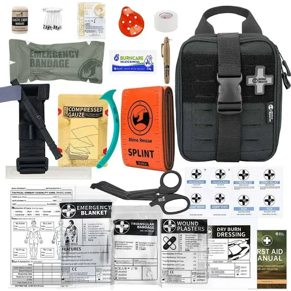 RHINO RESCUE IFAK Trauma First Aid Kit