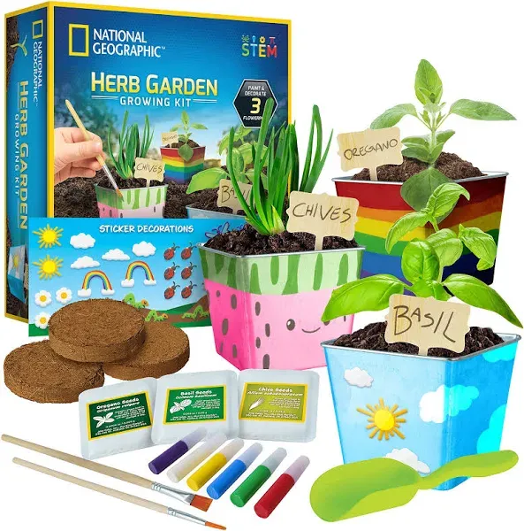 National Geographic Herb Garden Growing Kit