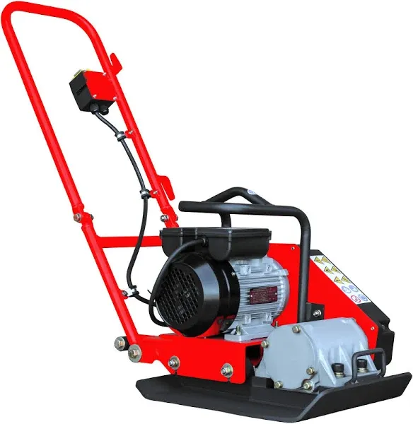 Tomahawk Power EJXPC50 2 HP Electric Vibratory Plate Compactor Tamper Gravel Soil Compaction