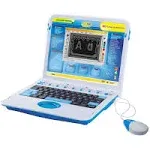 Tech Kidz My Exploration Toy Laptop Educational Learning Computer, 80 Challenging Learning Games and Activities, LCD Screen, Keyboard and Mouse Included (Blue), Ages 5+