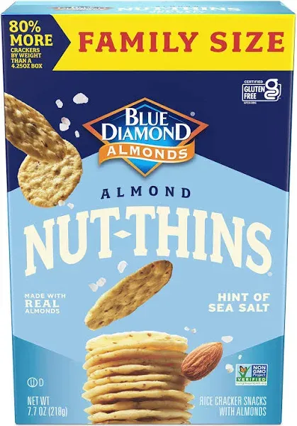 Blue Diamond Nut Thins Cracker