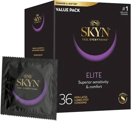 Skyn Condoms, Elite, Value Pack - 46 condoms