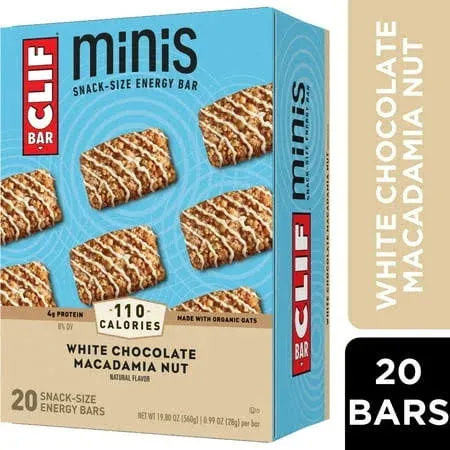 Clif Energy Bar Minis White Chocolate Macadamia Nut