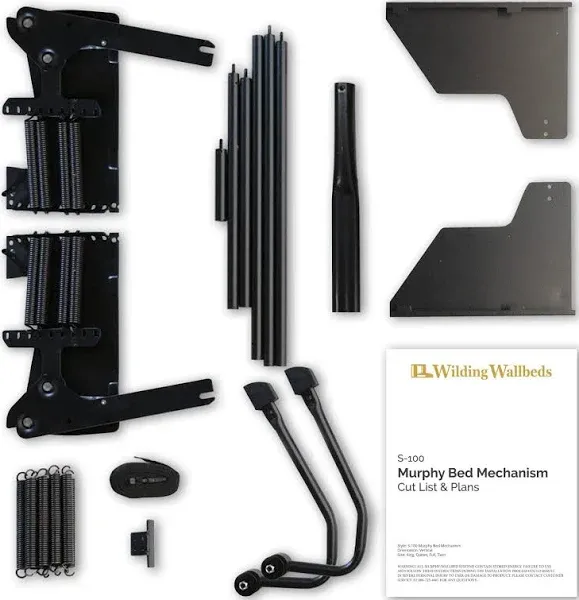 Wilding Wallbeds Murphy Bed Mechanism Spring Lift Kit