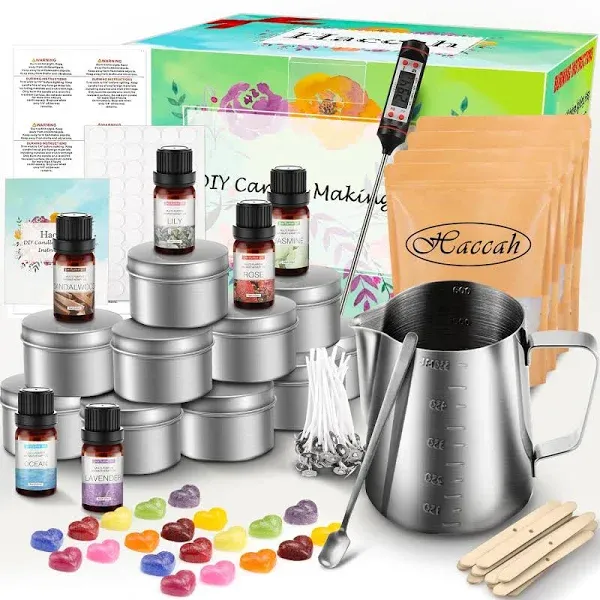 Haccah Complete Candle Making Kit