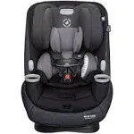 Maxi-Cosi Pria Max All-in-One Convertible Car Seat, Rear Facing Car Seat (4-40 lbs), Forward Facing Car Seat (22-65 lbs), High Back Booster Seat (40-100 lbs), Pure COSI, Essential Black