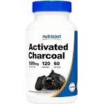 Nutricost Activated Charcoal 120 Capsules