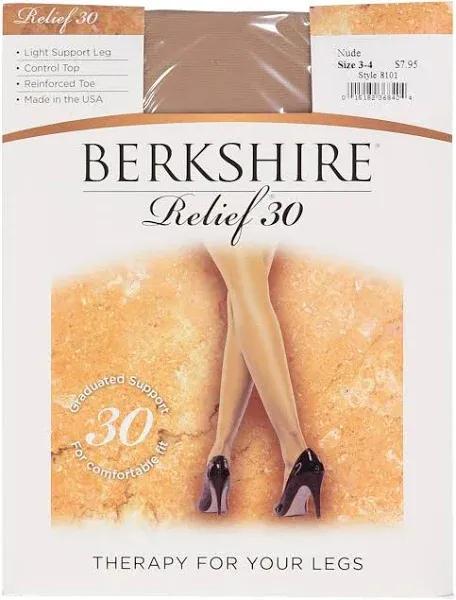 Berkshire Women's Light Graduated Compression Support Pantyhose