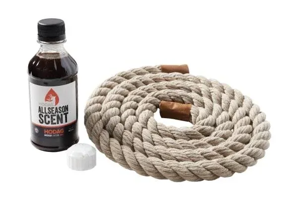 HODAG HempScent Rope Mock Scrape System Multi-Setup | Deer Hunting Accessories | Deer Hunting Gear | Trail Camera Accessory | Bow Hunting Accessories | Hemp Rope | Deer Hunting Gifts