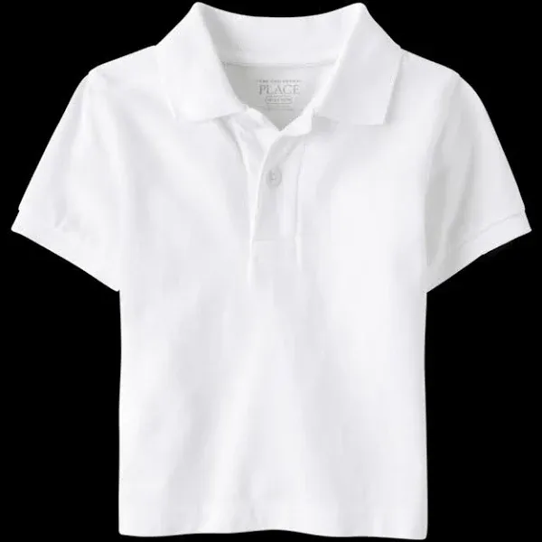 The Children's Place Toddler Boys Uniform Pique Polo