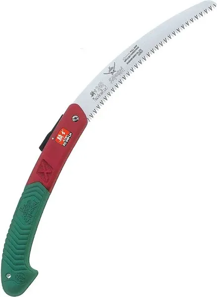 KISI FC-240-LH / 9 1/2&#034; (24Cm) Folding Curved Blade Saw Made in Japan