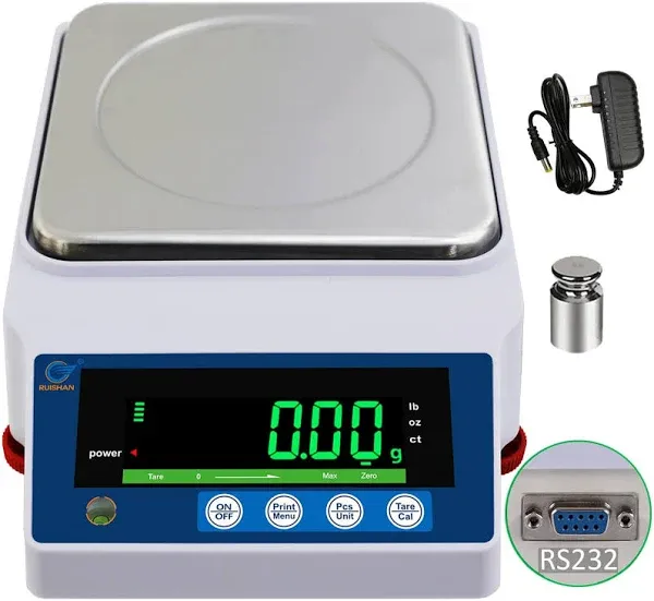 RUISHAN Large Range Precision Lab Balance Scale