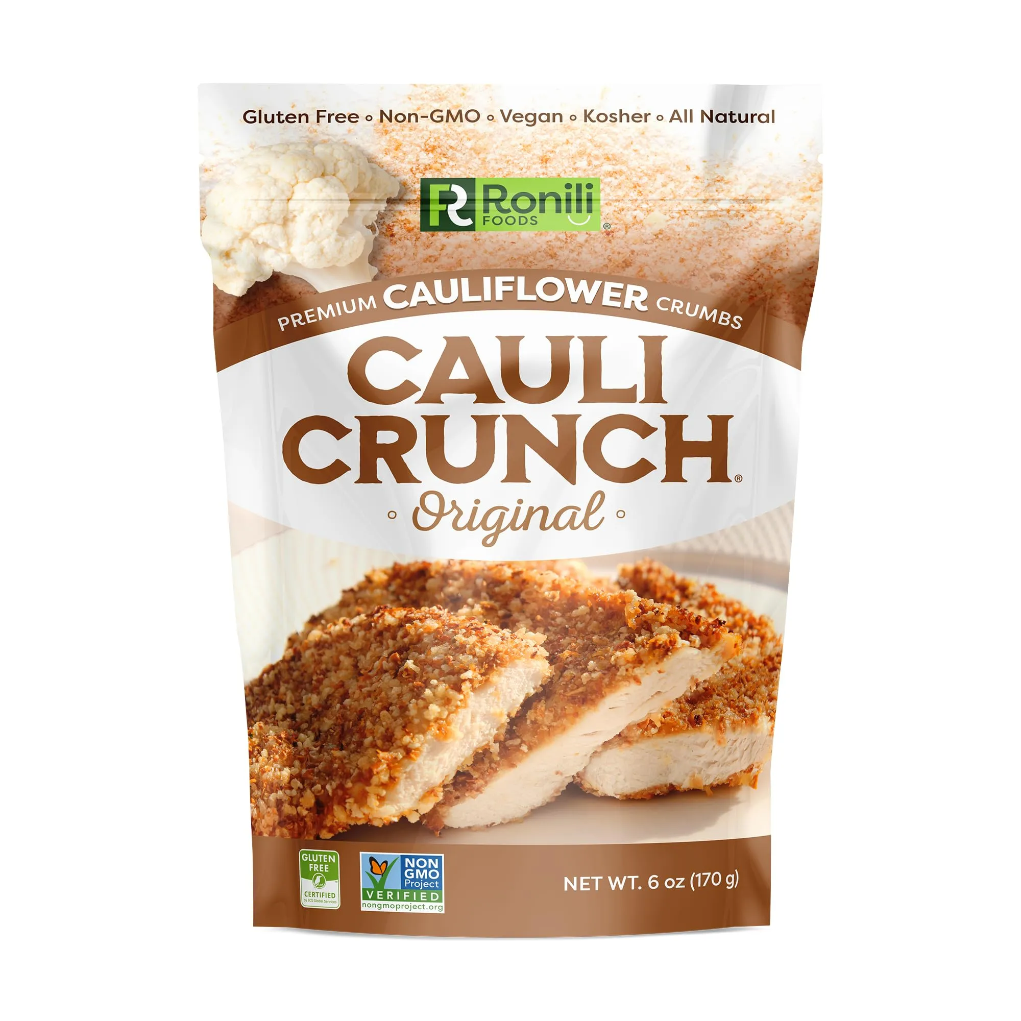 Cauli Crunch Original Cauliflower Crumbs 6 oz