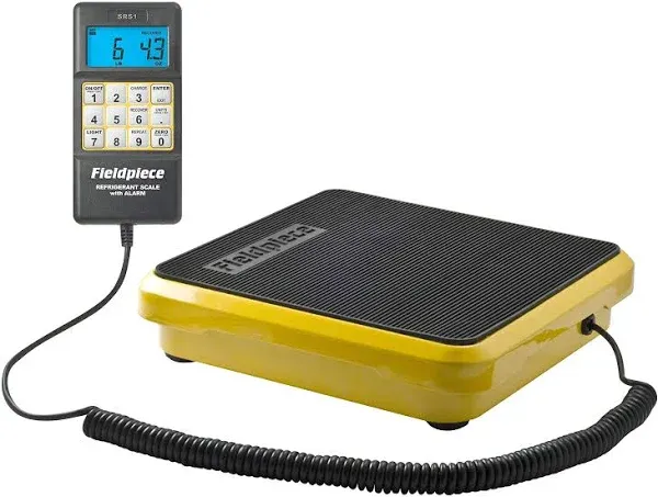 Fieldpiece SRS1 Residential, Light Commercial Refrigerant Scale