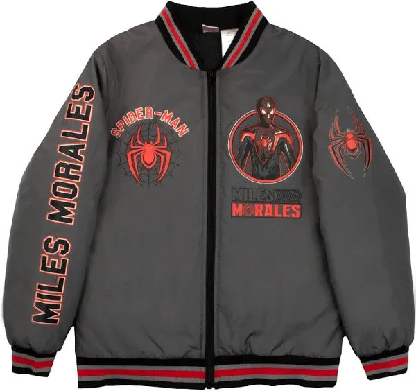 Marvel Superheroes Miles Morales Bomber Jacket