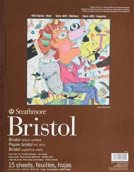 Strathmore 400 Series Vellum Bristol Pad