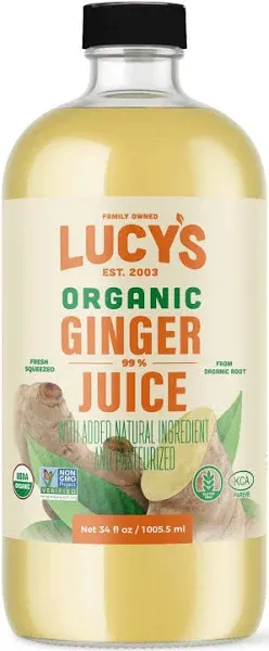 Lucy's Family Owned Peruvian Organic Ginger Juice