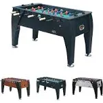 KICK Legend 55" Foosball Table - Includes Set of 26 uniformed and Counterbalanced Men - Family, Friends, and Game Room