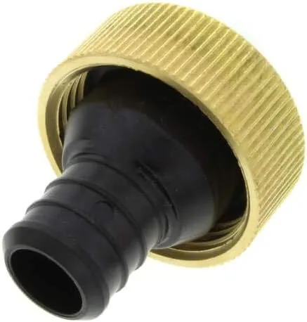 Viega - PEX Supply Adapter - 3/4&#034; Crimp x 1&#034; Supply - PolyAlloy