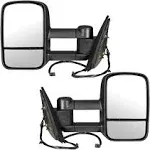 Power Heated Tow Mirrors - Trail Ridge - Textured Black - Silverado Sierra TR00012