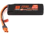 Spektrum SPMX223S100 11.1V 2200mAh 3s 100C Smart G2 Lipo Battery: IC3