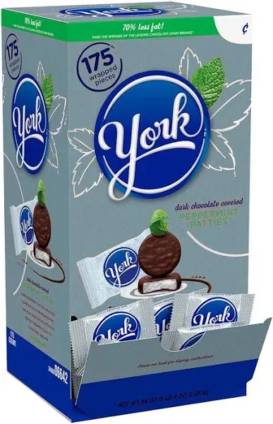 York Dark Chocolate Peppermint Patties