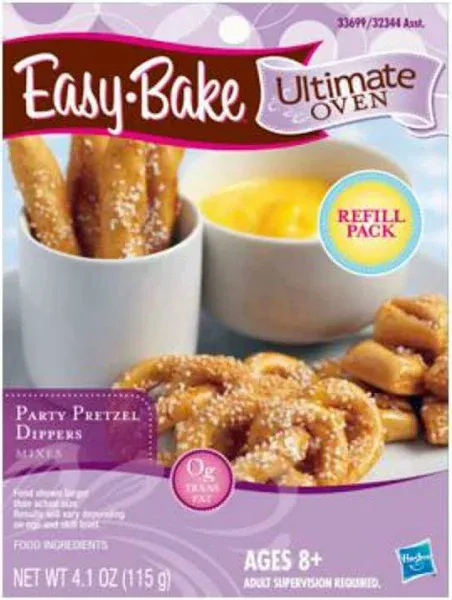 Easy Bake Ultimate Oven Party Pretzel Dippers Mix