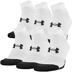 Under Armour Unisex UA Performance Tech Low Cut Socks 6-Pack