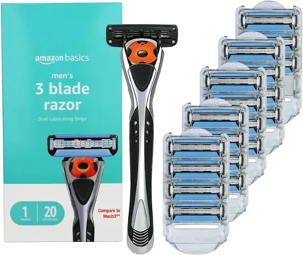 Amazon Basics 3-Blade Motion Sphere Razor