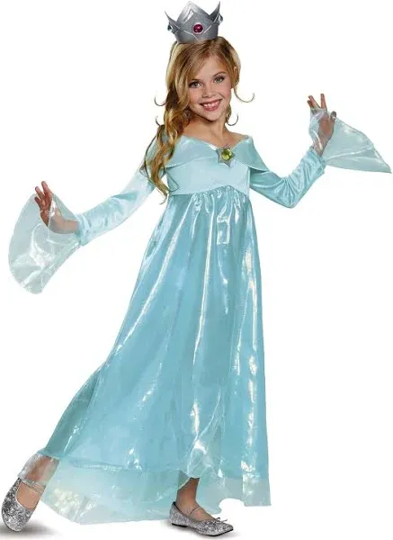 Rosalina Deluxe Costume, Blue, Large (10-12)