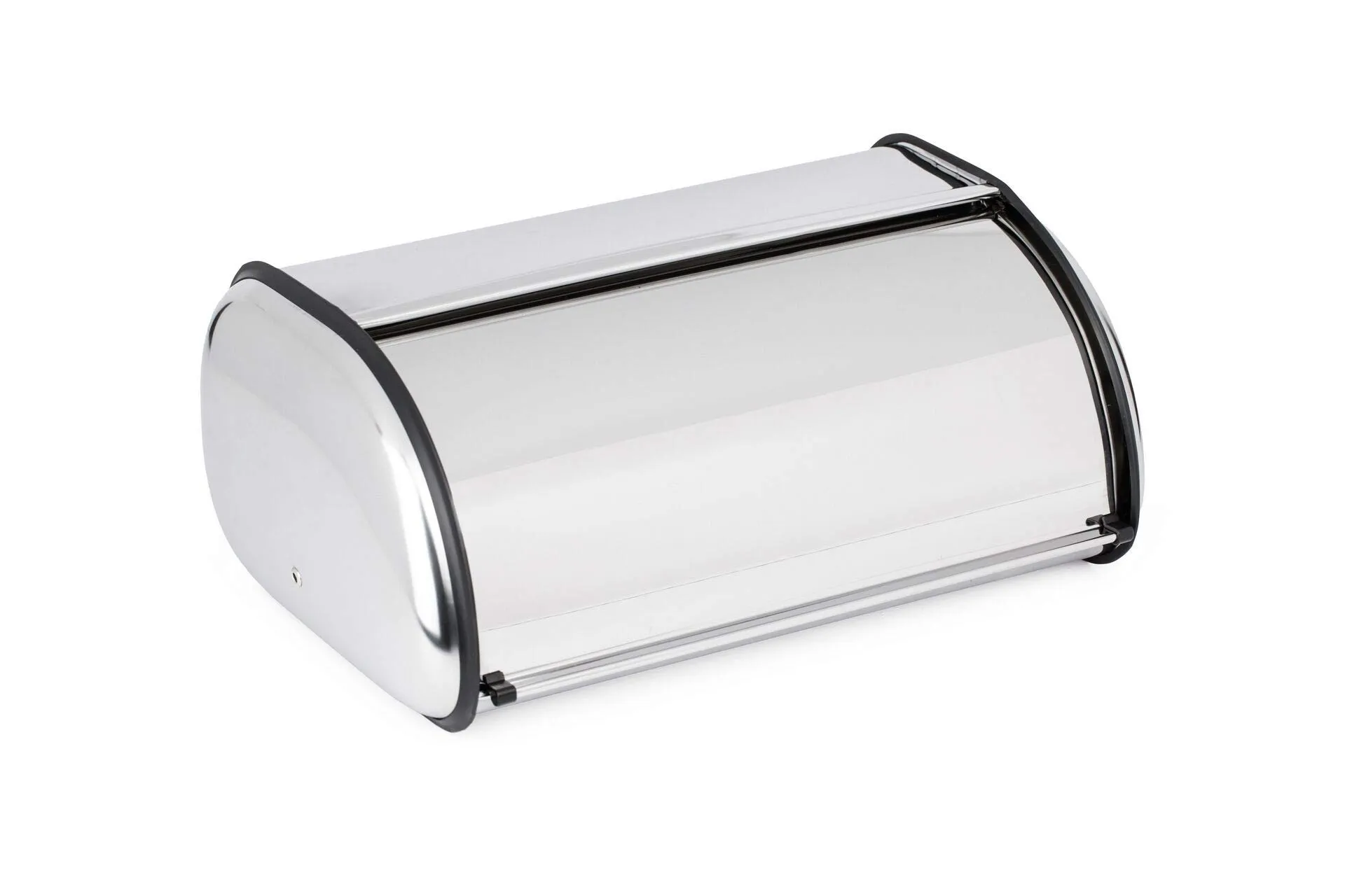 Large Countertop Stainless Steel Bread Box/Bin with Roll Up Lid