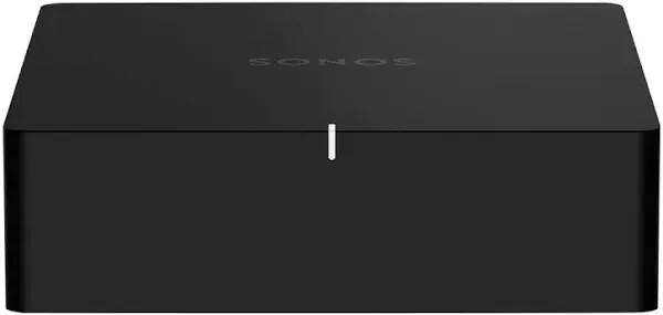 Sonos Port Network Audio Receiver PORT1JP1BLK AirPlay Wi-Fi Streaming 24-bit NEW