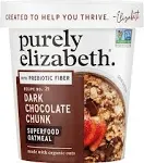 Purely Elizabeth Dark Chocolate Chunk Superfood Oatmeal Cup, 1.76 oz