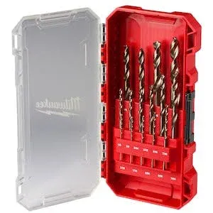 Milwaukee RED HELIX Cobalt 15-Piece Drill Bit Set