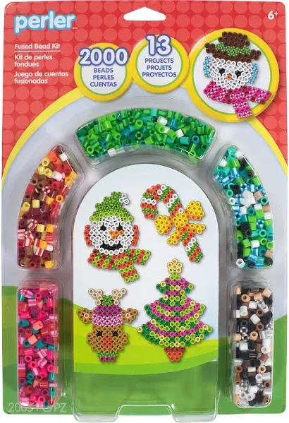 Perler Fused Bead Kit-Christmas 8072364