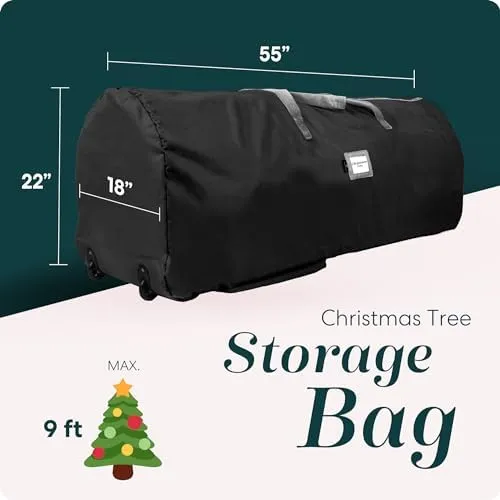 Handy Laundry Rolling Tree Storage Bag