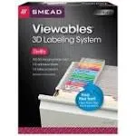 Viewables® Labeling System, Refill Pack, Hanging Folder Labels, Ink-Jet and L...