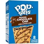 Pop-Tarts Toaster Pastries, Chocolate Chip, Frosted - 8 toaster pastries [13.5 (384 g)]