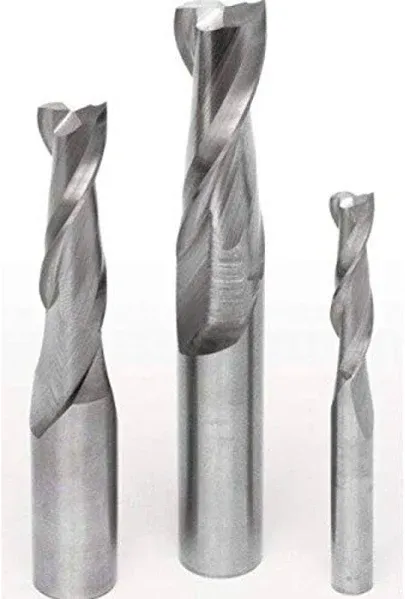 MLCS 200 Solid Carbide Spiral Upcut Bit Starter Set, 3-Piece