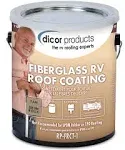 Dicor D6J-RPFRCT1 Fiberglass Roof Coating Tan