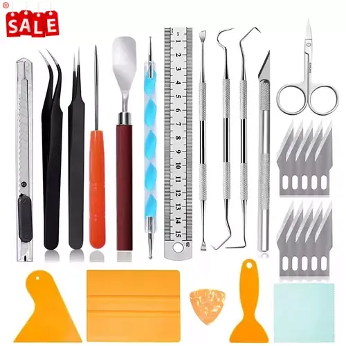 27 Cricut Tool Set Craft Basic Supplies Home School Scrapbook Crafts Accessories