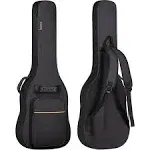 Electric Guitar Bag Gig Bag 6mm Padding Backpack Padded soft Guitar Case Blac...